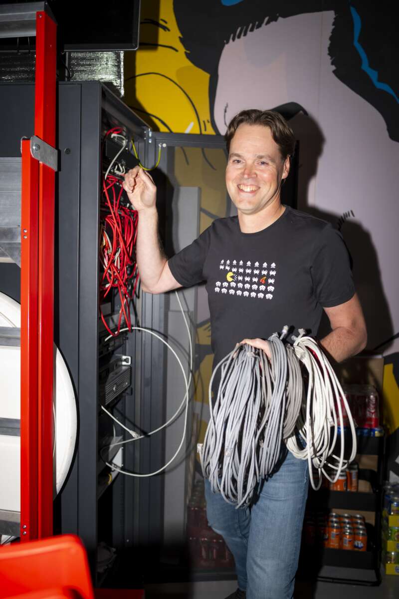 Photo of our team member Robin Esselink